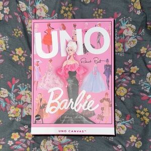 UNO Barbie Card Game silkstone Barbie